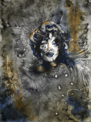 Marilyn's version number 1 von Milena Nicosia, Malerei kaufen auf Singulart