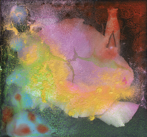 Fluorescent flower Milena Nicosia