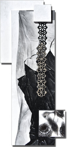 Scale di grigio 2 van Milena Nicosia, Schilderij te koop op Singulart