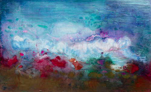 Marea, il sussurro del mare. by Milena Nicosia, Painting for Sale on Singulart