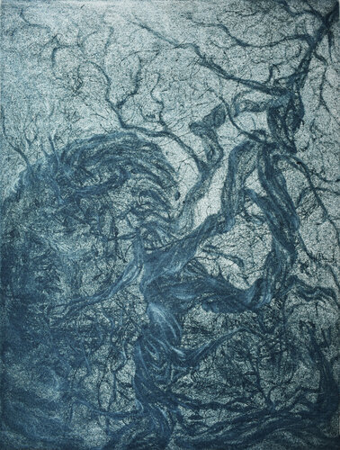 Visione blue by Milena Nicosia, Print for Sale on Singulart