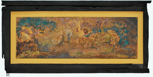 Luogo ritrovato (Rust landscape) Milena Nicosia
