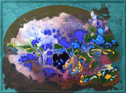 Fiori d'acqua di Milena Nicosia, Pittura in vendita su Singulart