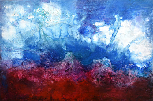 Onde infrante van Milena Nicosia, Schilderij te koop op Singulart