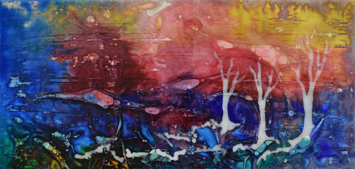 Paesaggio della mente 9 van Milena Nicosia, Schilderij te koop op Singulart