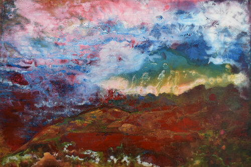 Mare mare ...trascinami via par Milena Nicosia, Peinture en vente sur Singulart