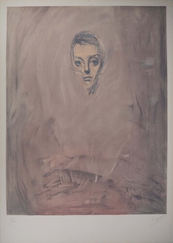 Soir, Isabelle, Lithographie originale signée van Nasser Assar, Afdruk te koop op Singulart
