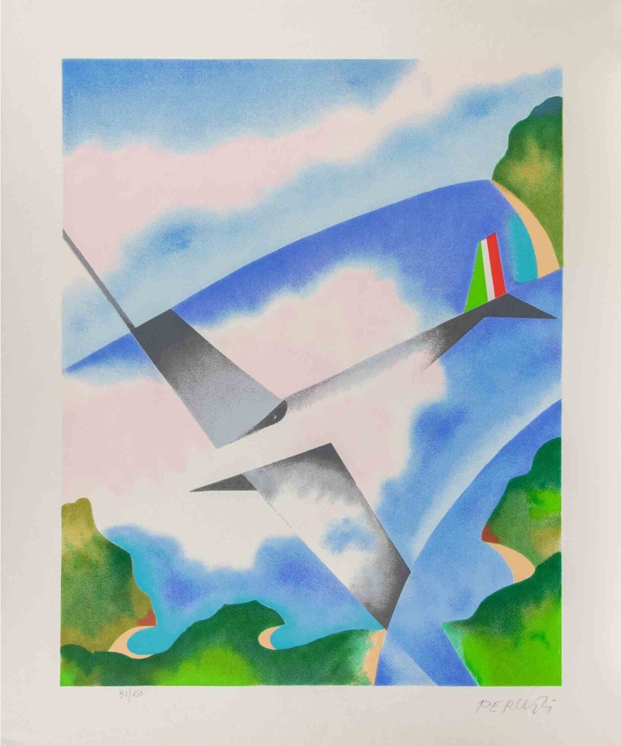 Aerodynamism Osvaldo Peruzzi Stampa in vendita