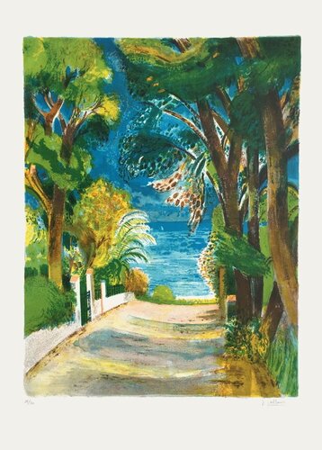 Le chemin de la mer van Paul Collomb, Afdruk te koop op Singulart