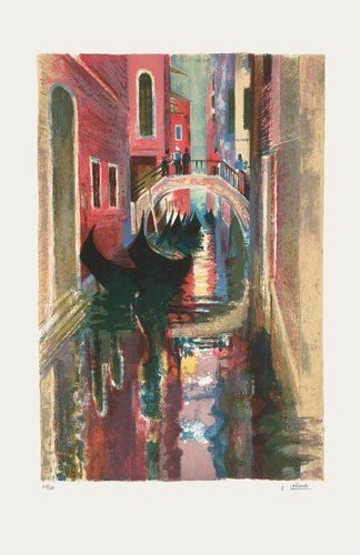 Ruelle à Venise van Paul Collomb, Afdruk te koop op Singulart