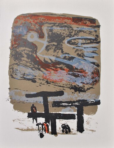 La guerre van Paul Guiramand, Afdruk te koop op Singulart