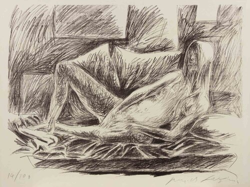 Reclined Figure par Pericle Fazzini, Édition en vente sur Singulart