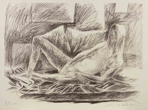 Reclined Figure by Pericle Fazzini, Print for Sale on Singulart