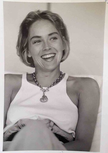 Sharon Stone for David Mecey von Phillip Dixon, Fotografie kaufen auf Singulart