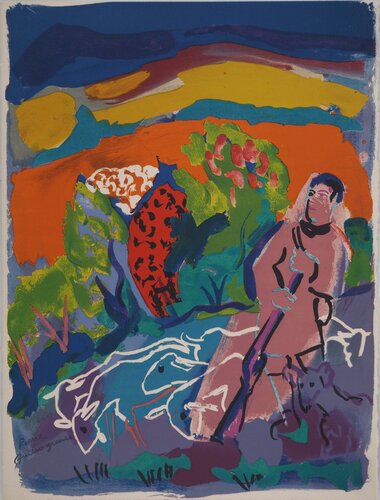 Le Berger by Pierre Ambrogiani, Print for Sale on Singulart