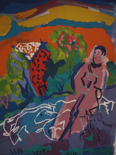 Le Berger by Pierre Ambrogiani, Print for Sale on Singulart