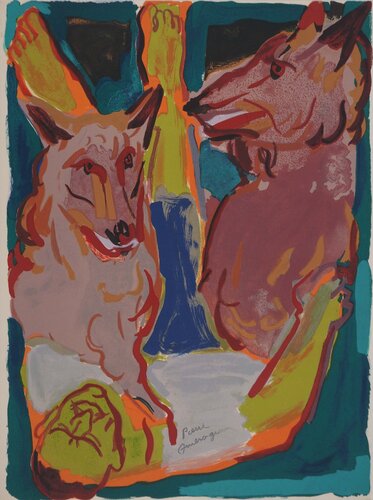 Les Loups by Pierre Ambrogiani, Print for Sale on Singulart