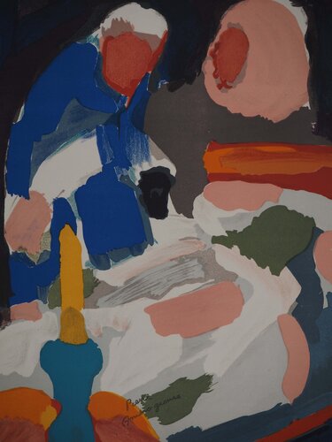 La Veillée di Pierre Ambrogiani, Stampa in vendita su Singulart