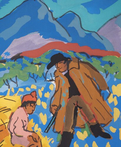 Le bandit et l'enfant van Pierre Ambrogiani, Afdruk te koop op Singulart
