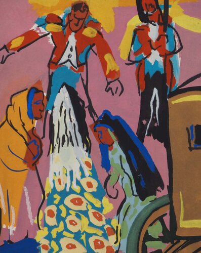 La mariée gitane van Pierre Ambrogiani, Afdruk te koop op Singulart