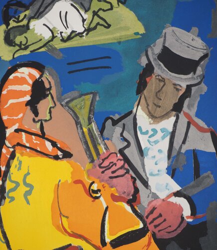 Carmen et Don José van Pierre Ambrogiani, Afdruk te koop op Singulart