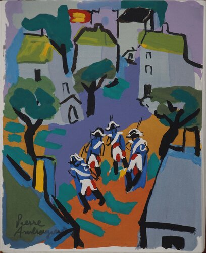 Justice nocturne de Pierre Ambrogiani, Impresión a la venta en Singulart