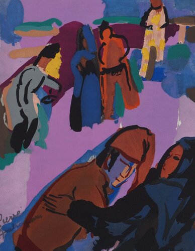 Le soutien de Colomba van Pierre Ambrogiani, Afdruk te koop op Singulart