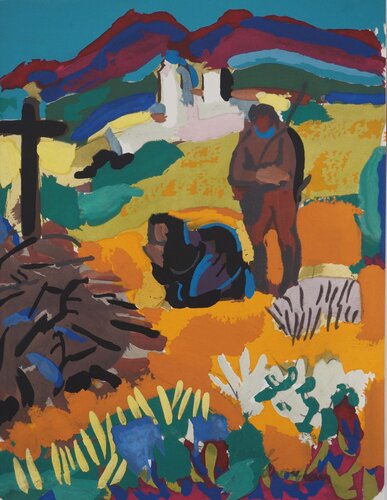 La prière by Pierre Ambrogiani, Print for Sale on Singulart