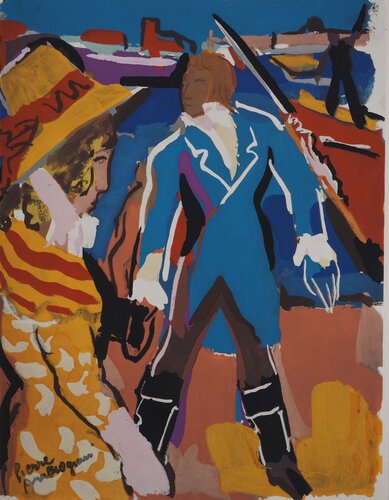 Militaire à Marseille by Pierre Ambrogiani, Print for Sale on Singulart