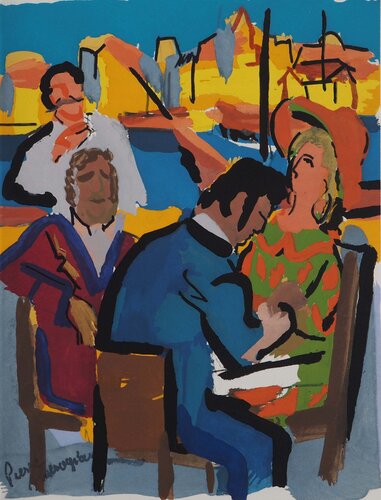 Le notaire du Vieux Port by Pierre Ambrogiani, Print for Sale on Singulart