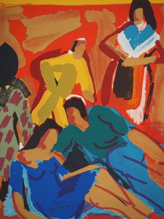 La détente bucolique Pierre Ambrogiani