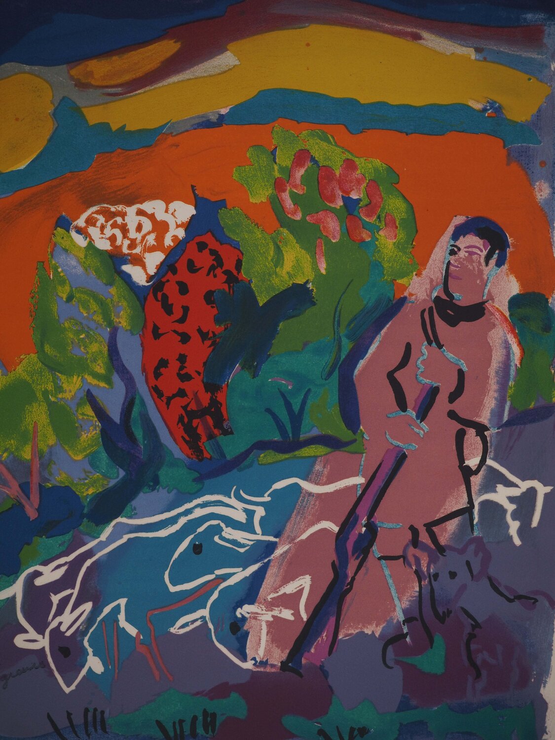 Le Berger Pierre Ambrogiani 版画 販売中