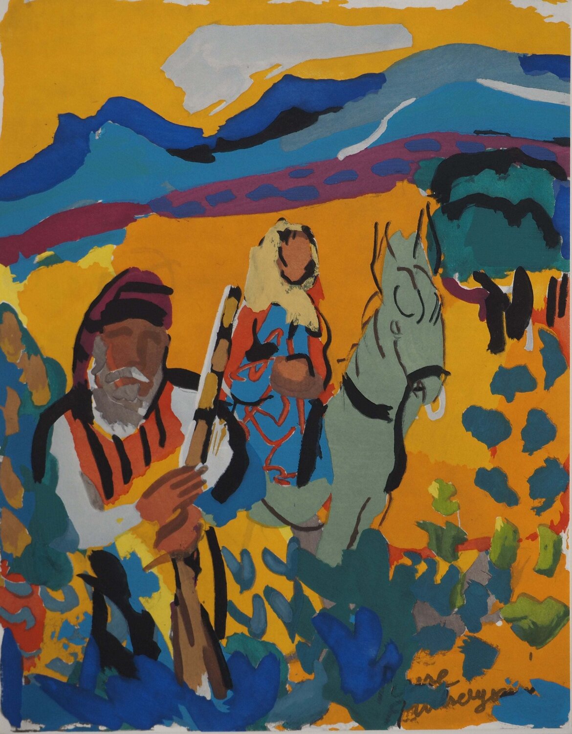 Les bandits dans le maquis Pierre Ambrogiani Impresión en venta