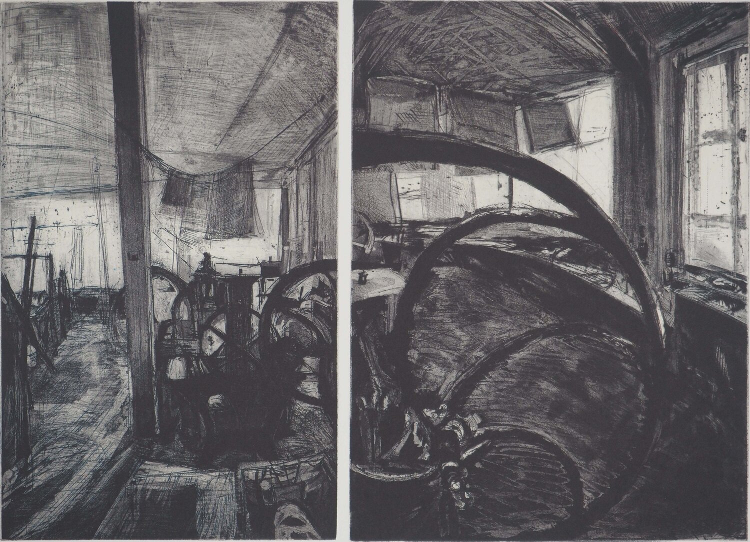 L'atelier de gravures (Atelier Lacourière) Pierre Collin Druck zu verkaufen