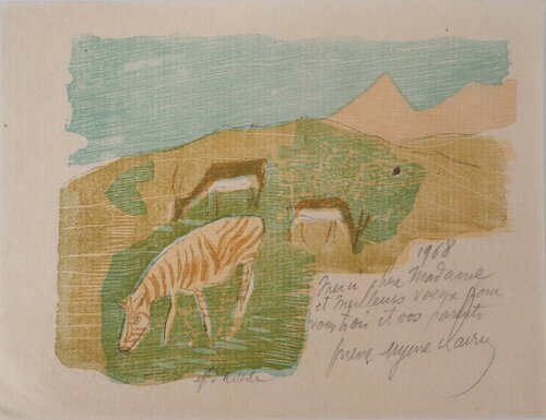 Pré de Montagne by Pierre-Eugène Clairin, Print for Sale on Singulart
