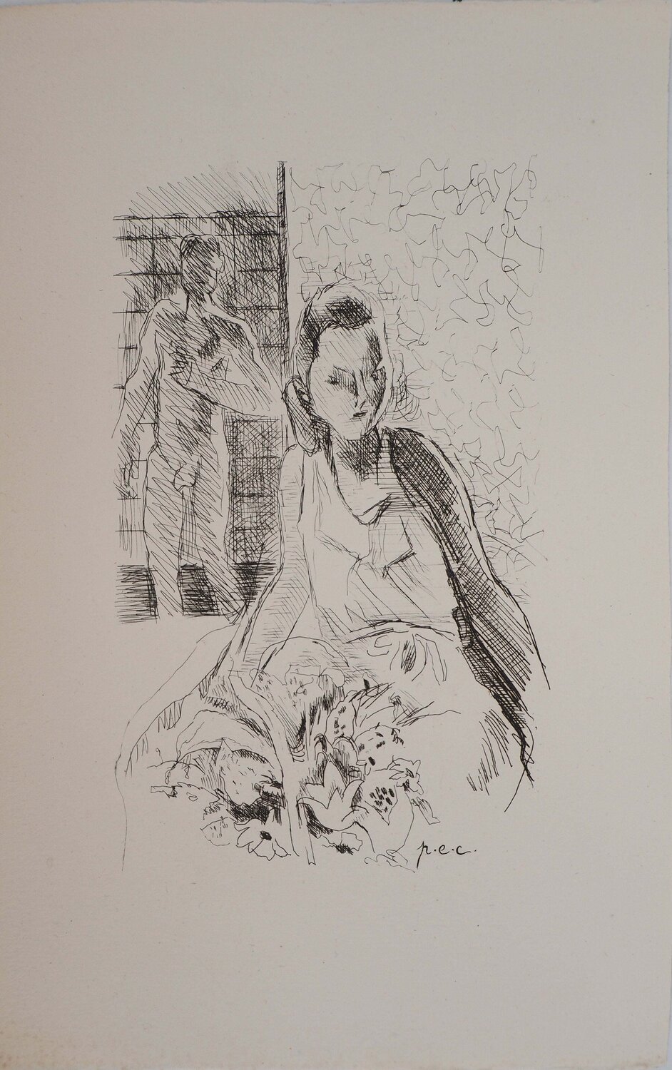 Les fleurs du pardon Pierre-Eugène Clairin
