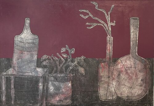 Sleeping nature par Tatiana Harizanova, Peinture en vente sur Singulart