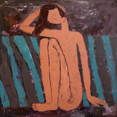 I'm waking up par Tatiana Harizanova, Peinture en vente sur Singulart