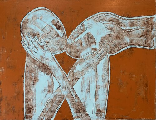 Flame par Tatiana Harizanova, Peinture en vente sur Singulart