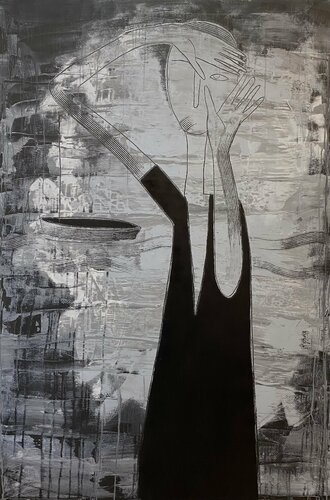 I saw the sea van Tatiana Harizanova, Schilderij te koop op Singulart