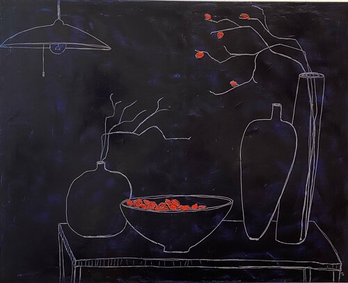 The silhouette of an evening Tatiana Harizanova