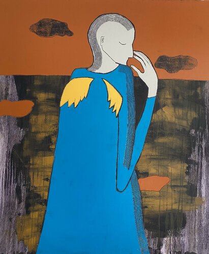 Where is my sky? par Tatiana Harizanova, Peinture en vente sur Singulart