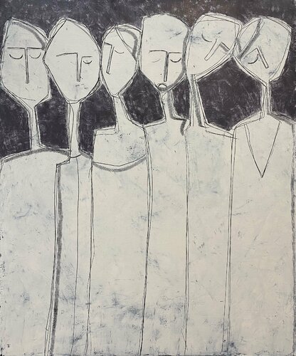 Girls di Tatiana Harizanova, Pittura in vendita su Singulart