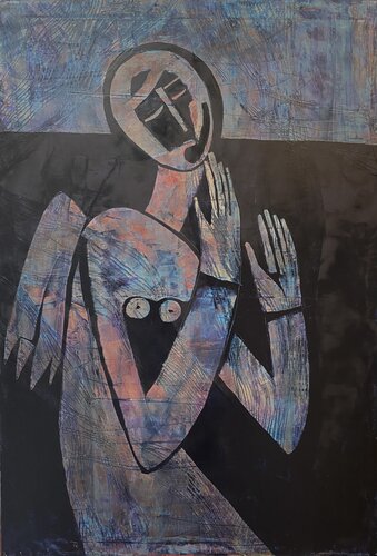 The angel par Tatiana Harizanova, Peinture en vente sur Singulart