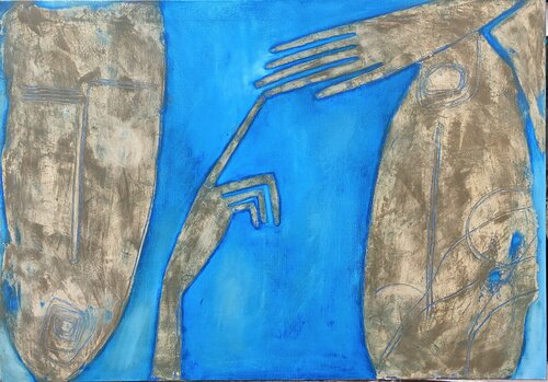 A touch par Tatiana Harizanova, Peinture en vente sur Singulart