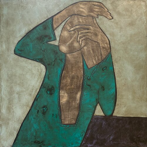 After yourself par Tatiana Harizanova, Peinture en vente sur Singulart