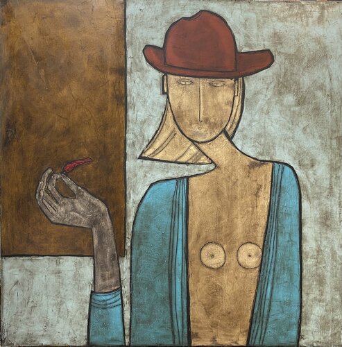 24 grams of yourself par Tatiana Harizanova, Peinture en vente sur Singulart