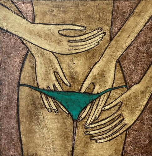 21.48 h. di Tatiana Harizanova, Pittura in vendita su Singulart