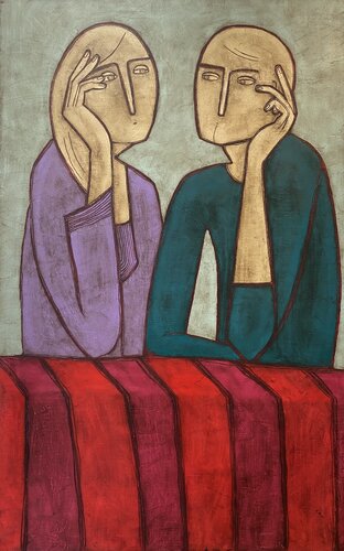 23.00 h. di Tatiana Harizanova, Pittura in vendita su Singulart