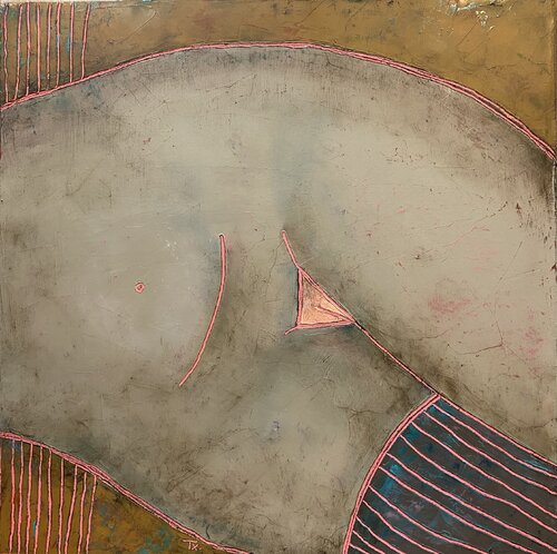 The sock di Tatiana Harizanova, Pittura in vendita su Singulart